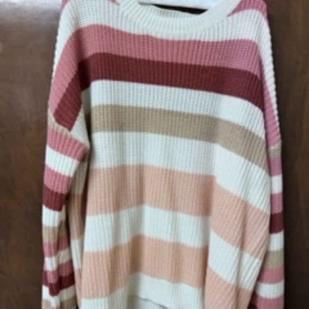 XL Pink Lilly Sweater
